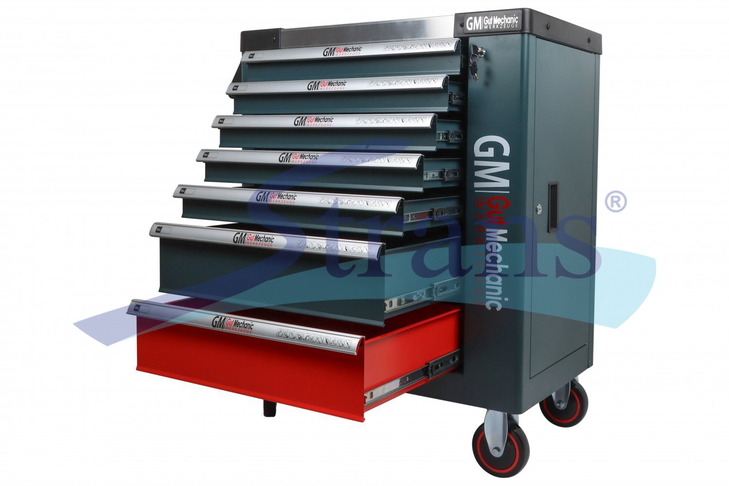 Шафа-Візок Для Інструментів Gut Mechanic 7 Шухляд 970*770*460Mm